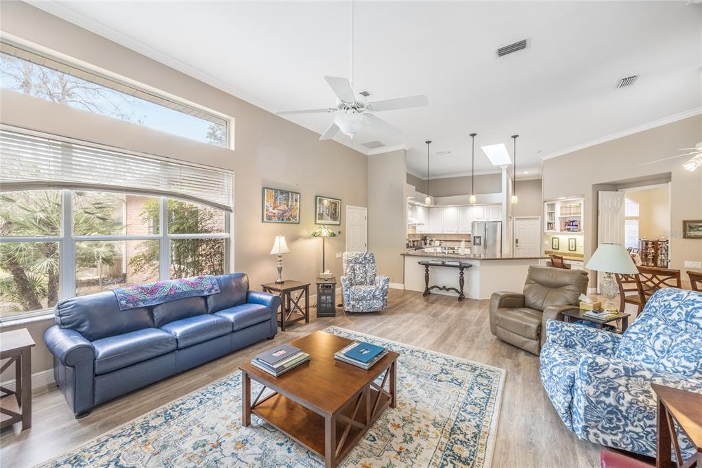 5922 Northwest 72 Street Gainesville, FL 32653 - Photo 9 of 52 a living room with furniture and a large window