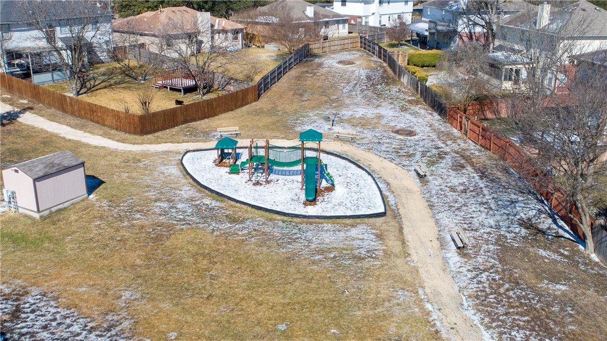 1533 Lorson Loop Round Rock, TX 78665 - Photo 27 of 27 an aerial view of a house with a swimming pool