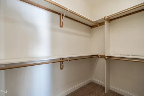 a close view of closet