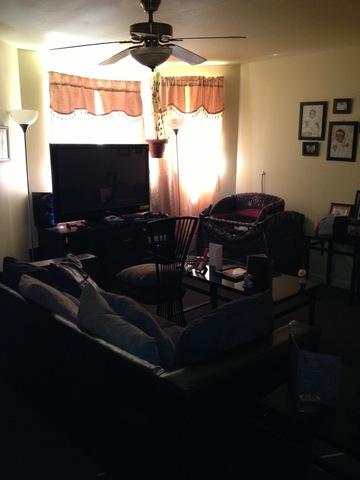 1842 South Drake Avenue Chicago, IL 60623 - Photo 4 of 25 a living room with furniture and a flat screen tv