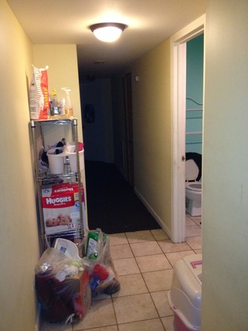 1842 South Drake Avenue Chicago, IL 60623 - Photo 6 of 25 a hallway with toys and a potted plant