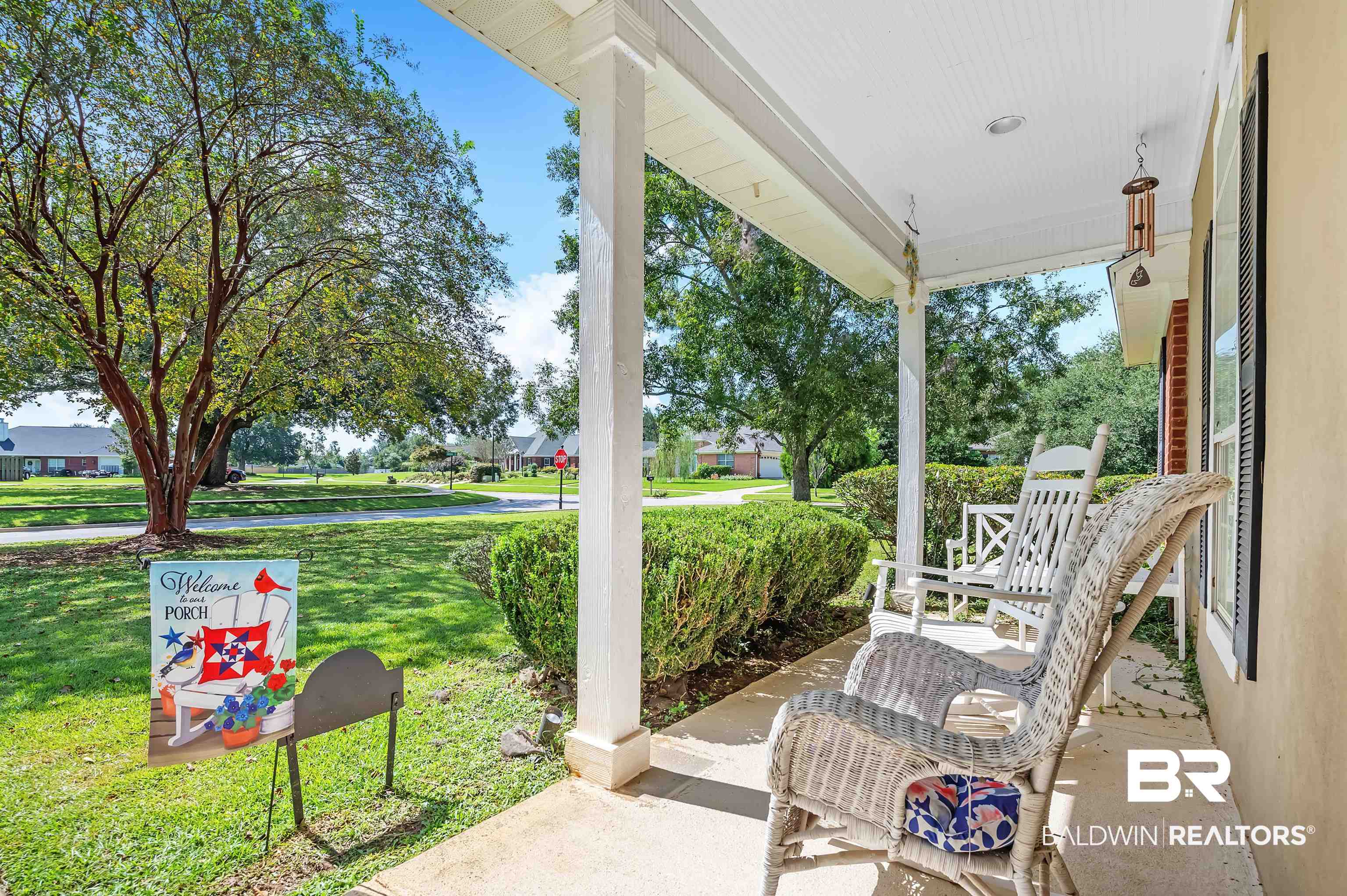 9901 Glover Court Fairhope, AL 36532 - Photo 50 of 52 View of patio featuring a porch