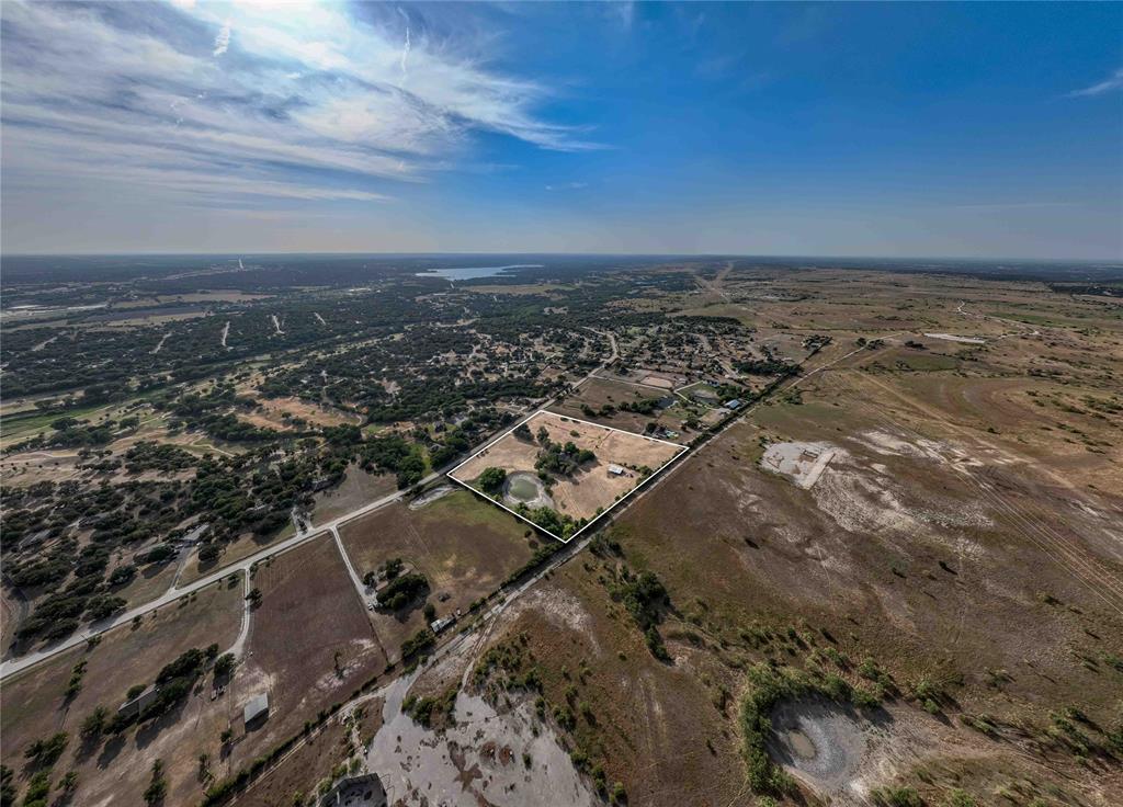 2000 Ranch House Road Willow Park, TX 76087 - Photo 32 of 34 an aerial view of house with yard and mountain view in back