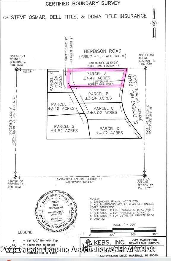 0 Herbison (parcel A) Road Eagle, MI 48822 - Photo 2 of 5 Parcel A