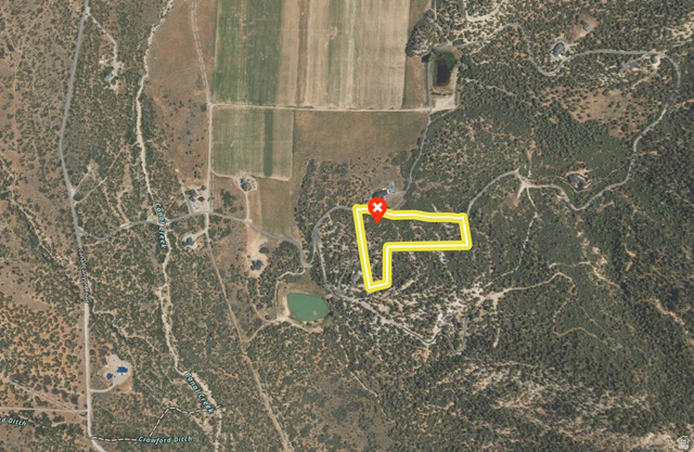 0 St, Unit 10 Spring City, UT 84662 - Photo 1 of 6 Property Survey Overlay. Illustrating the boundaries of the property on an aerial map