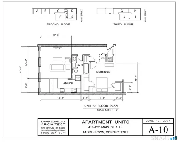 $2,100 | 424 Main Street, Unit J, Middletown, CT 06457