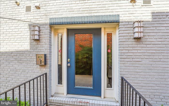 1340 Nicholson Street Northwest, Unit 2 Washington, DC 20011 - Photo 11 of 16 a view of a brick house with a door