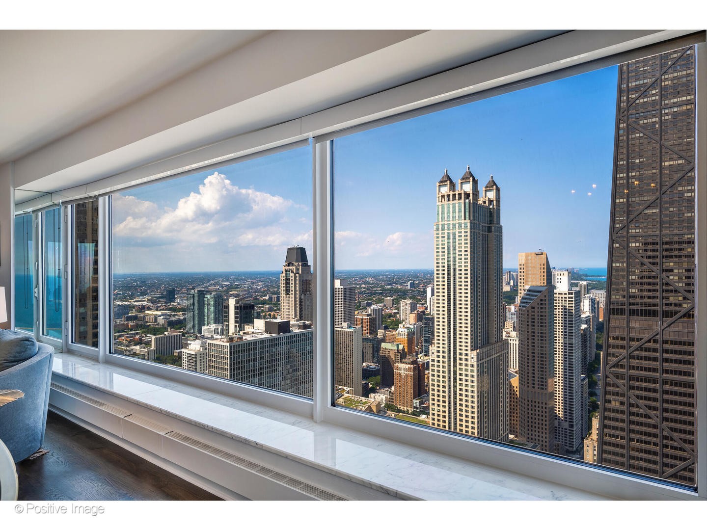 161 East Chicago Avenue, Unit 54A Chicago, IL 60611 - Photo 19 of 41 a view of a city from a balcony