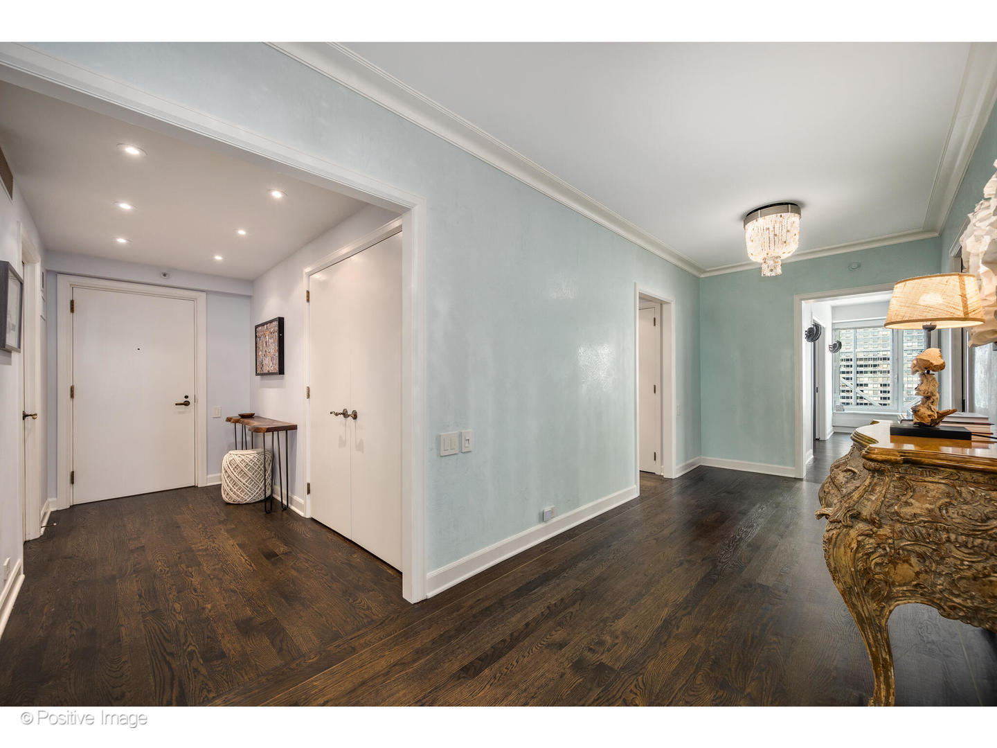 161 East Chicago Avenue, Unit 54A Chicago, IL 60611 - Photo 2 of 41 a view of an empty room and wooden floor