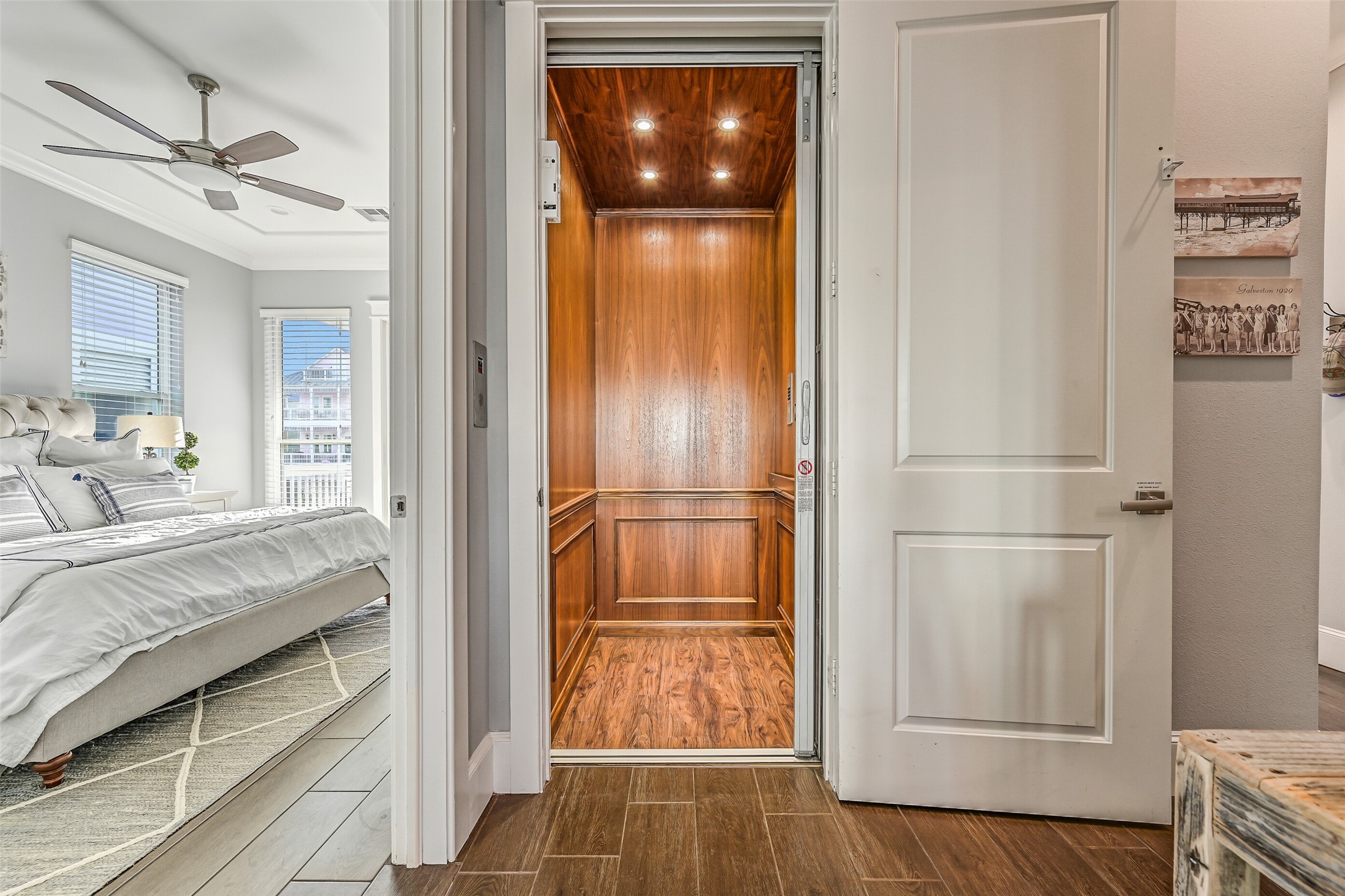 3839 Periwinkle Galveston, TX 77554 - Photo 27 of 49 An elevator services all floors.