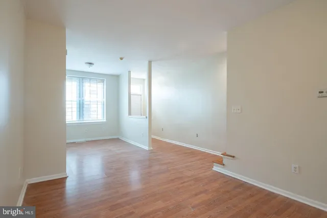 a view of an entryway with gym equipment