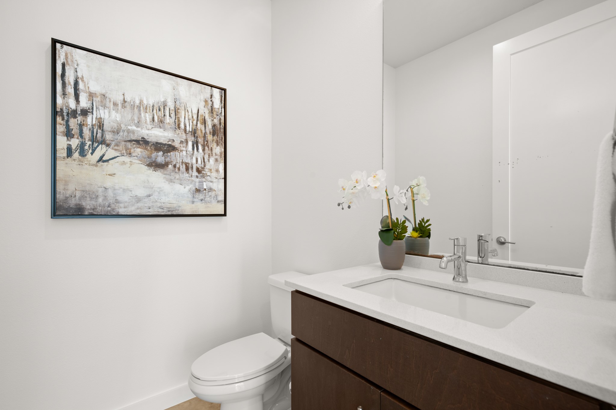 4111 Spicewood Springs Road, Unit 1 Austin, TX 78759 - Photo 14 of 31 Sleek and modern half bath