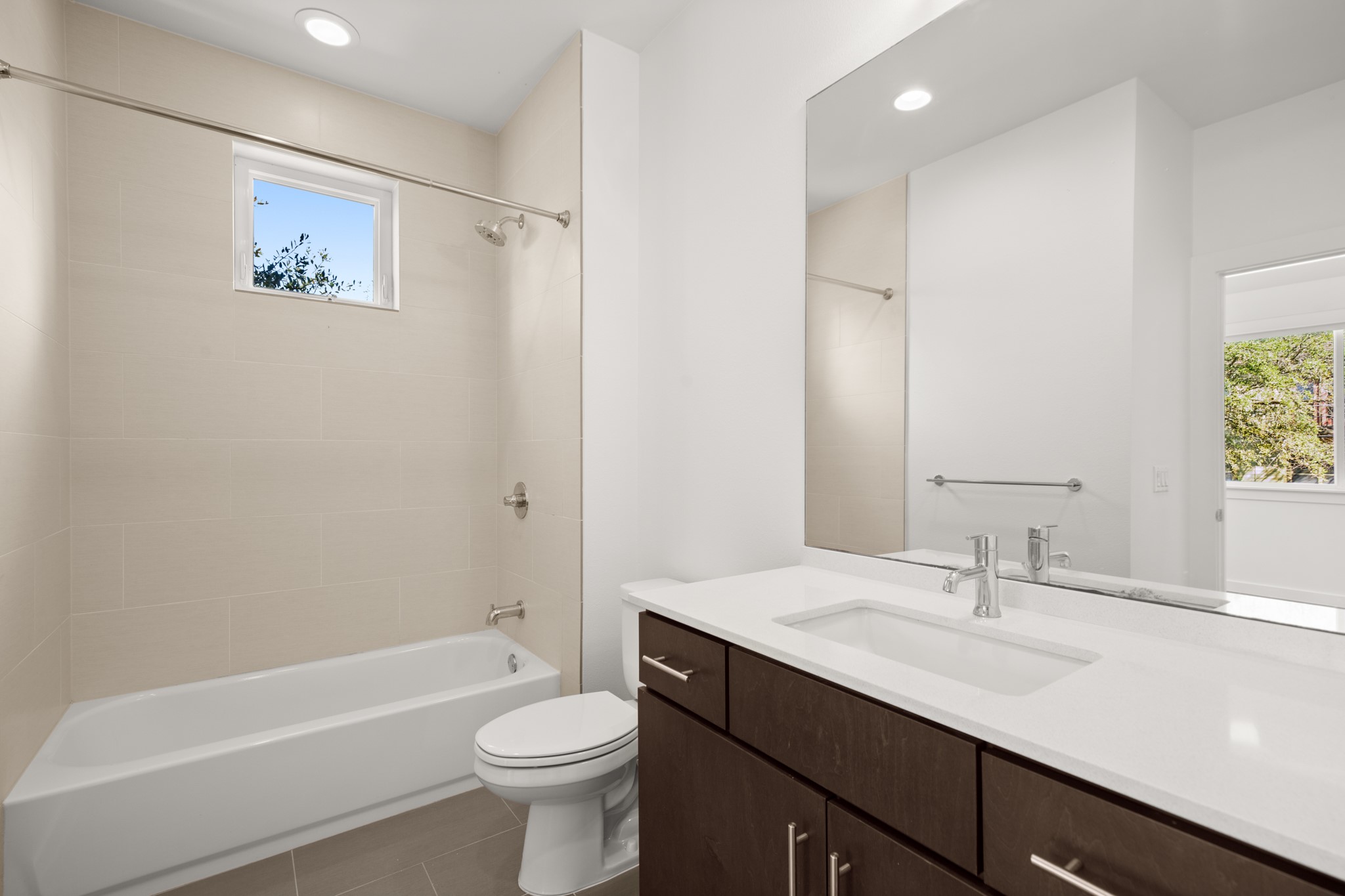 4111 Spicewood Springs Road, Unit 1 Austin, TX 78759 - Photo 21 of 31 Plenty of counter and cabinet space in this full bathroom