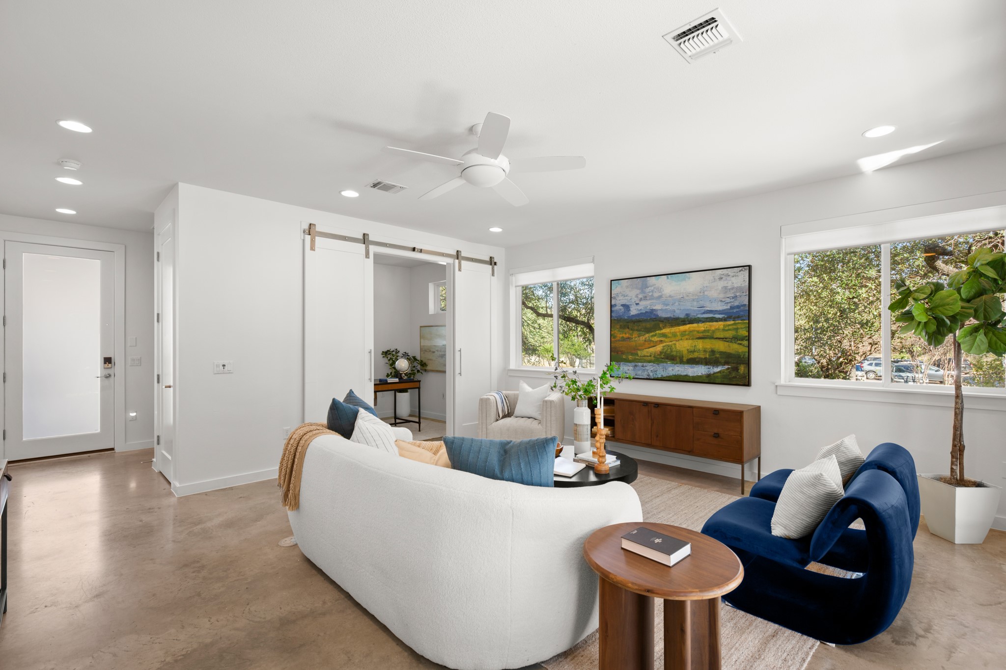 4111 Spicewood Springs Road, Unit 1 Austin, TX 78759 - Photo 3 of 31 Bright and open living space perfect for relaxing or entertaining