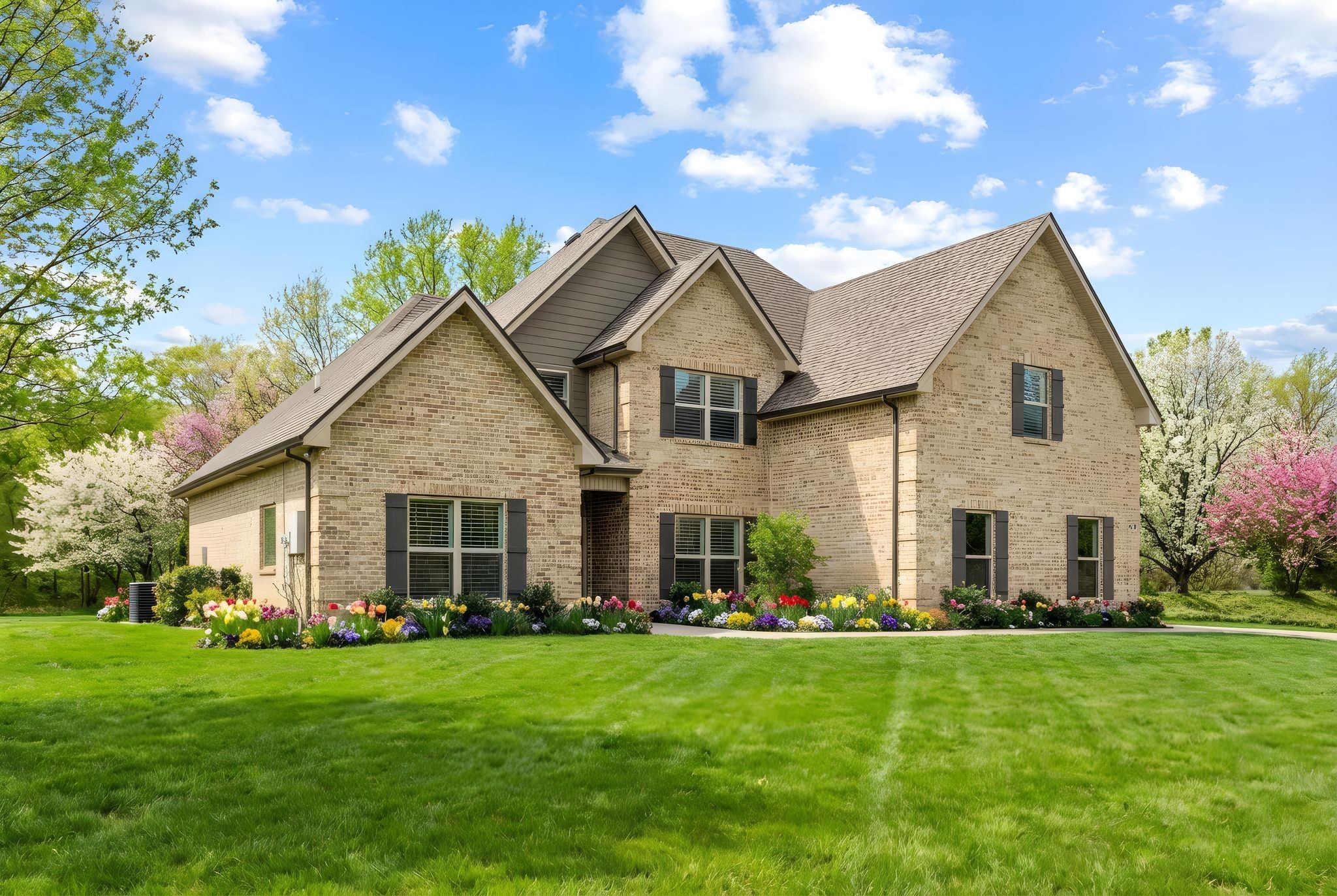 238 Hill Creek Road Woodbury, TN 37190 - Photo 2 of 40 a front view of a house with a garden and yard