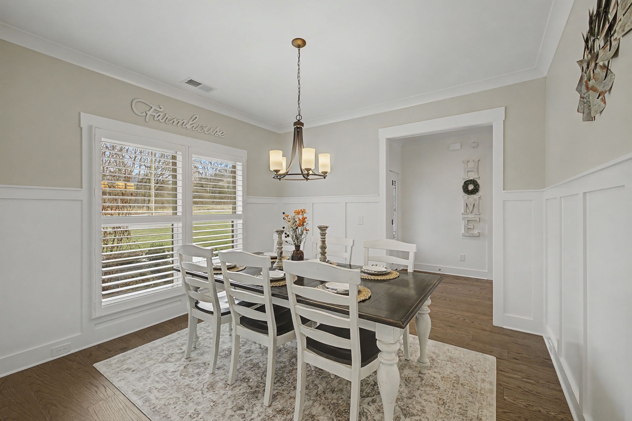 238 Hill Creek Road Woodbury, TN 37190 - Photo 7 of 40 a view of a dining room with furniture window and wooden floor