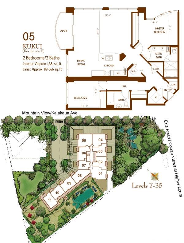 1837 Kalakaua Avenue, Unit 2505 Honolulu, HI 96815 - Photo 10 of 10 a picture of a book and a bed