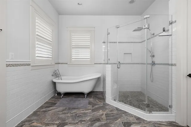 a view of a hallway view with wooden floor and staircase