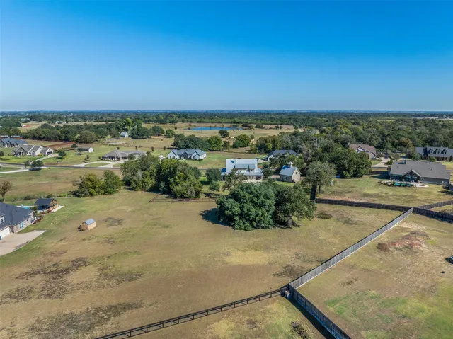 an aerial view of a beach