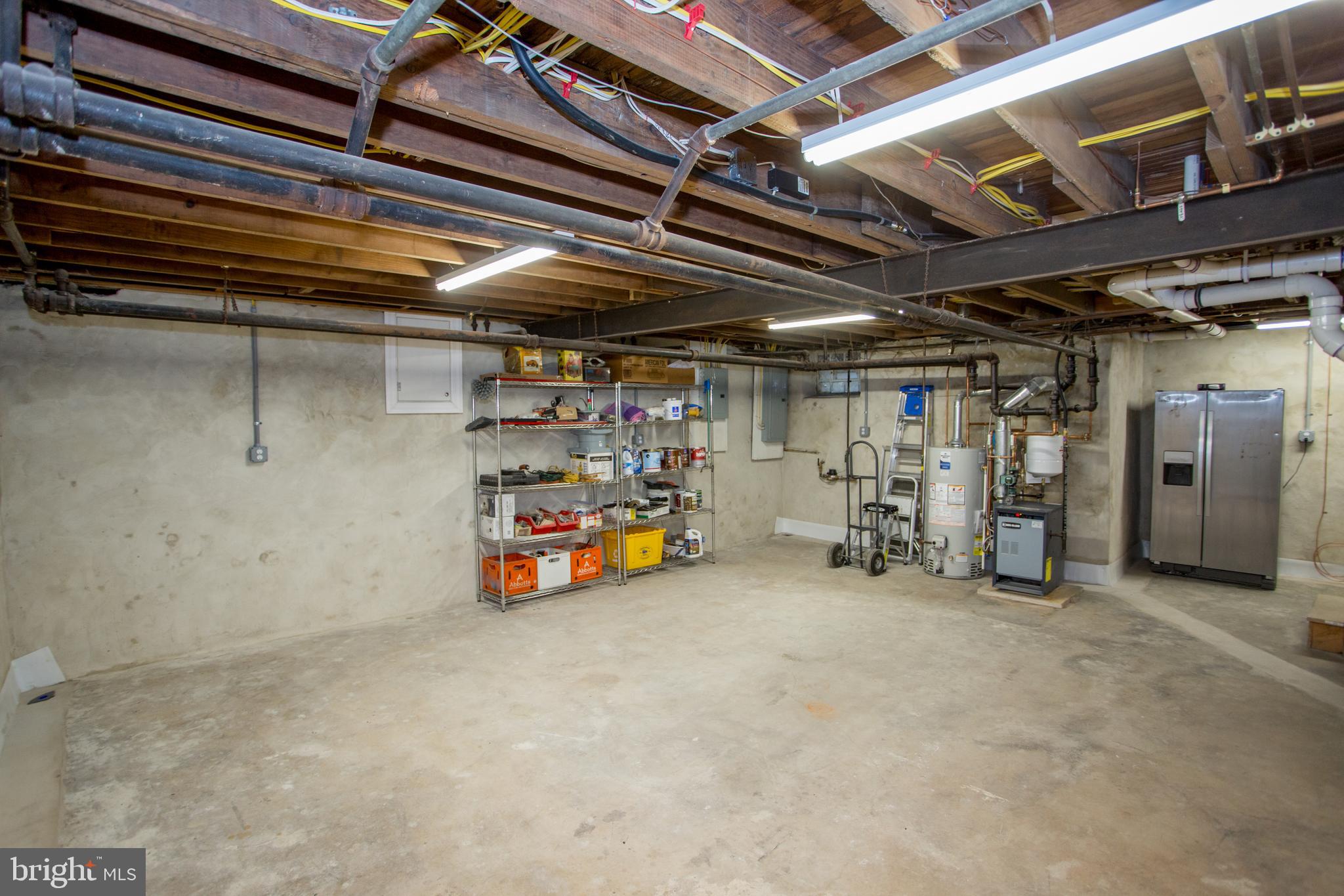 8303 Brookside Road Elkins Park, PA 19027 - Photo 39 of 50 Large Basement with High Ceiling