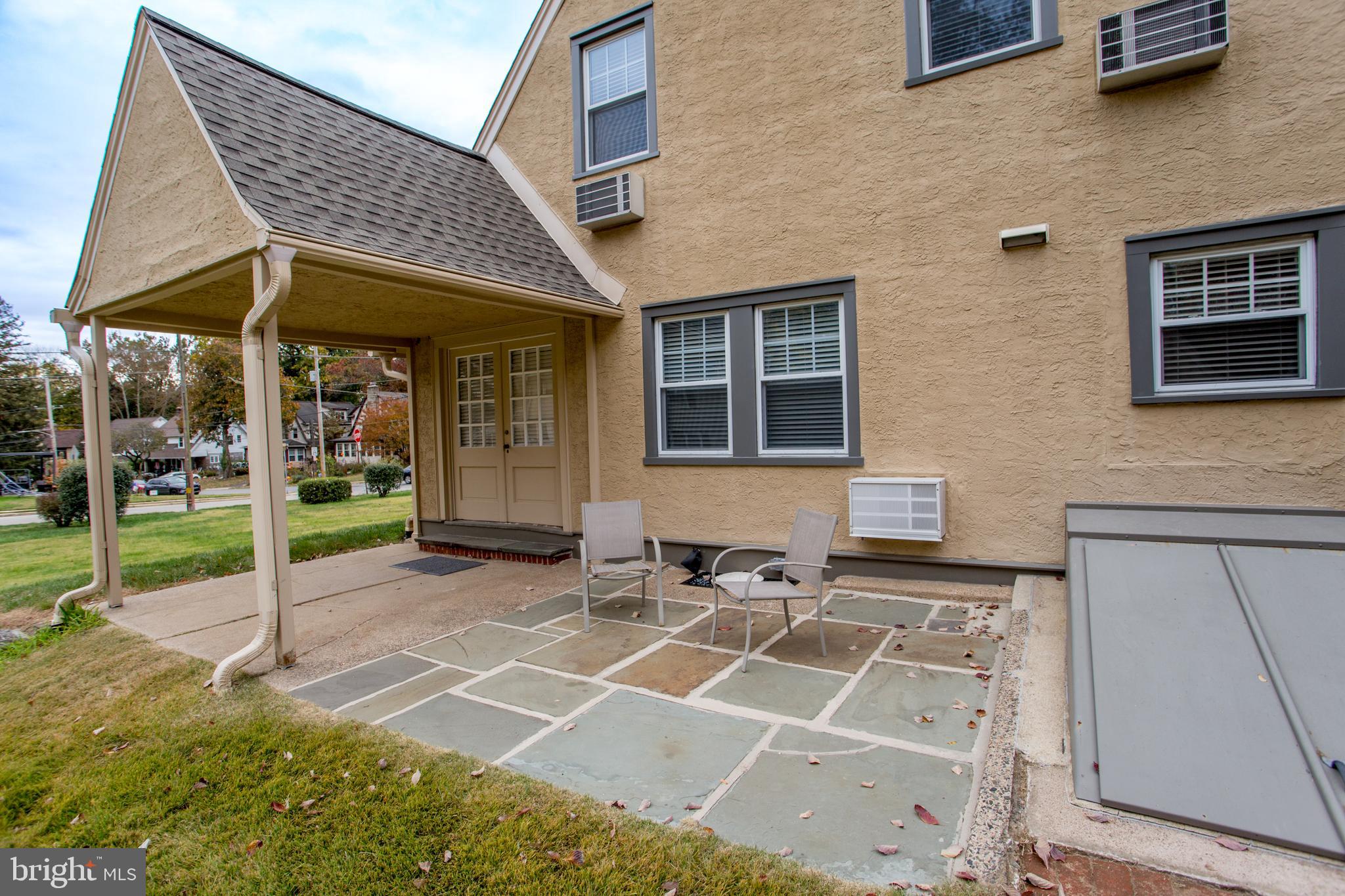 Covered Patio plus Flagstone Patio