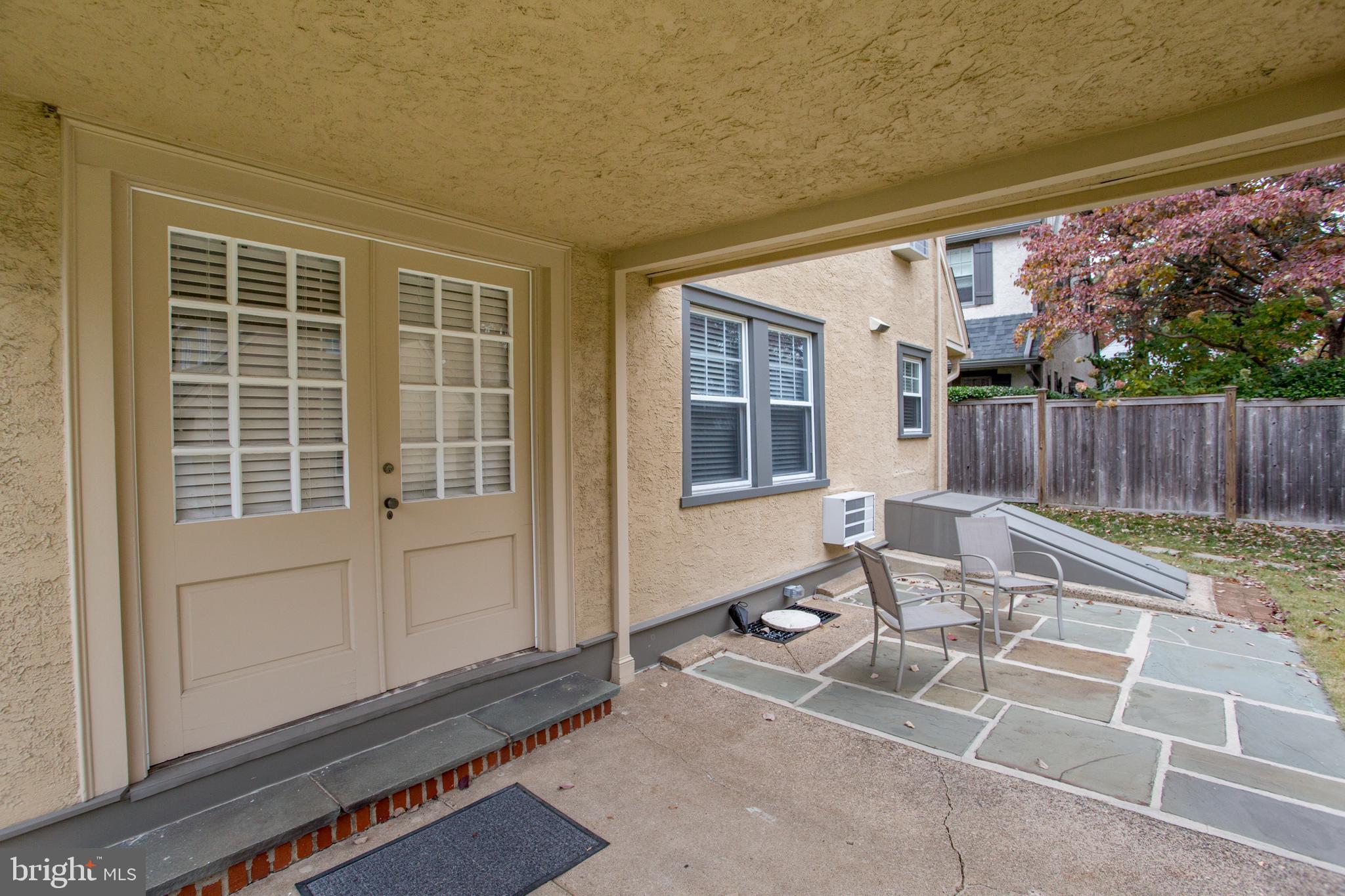 Covered Patio plus Flagstone Patio