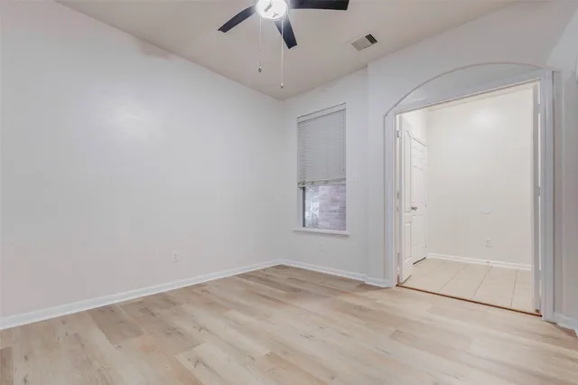 wooden floor in an empty room