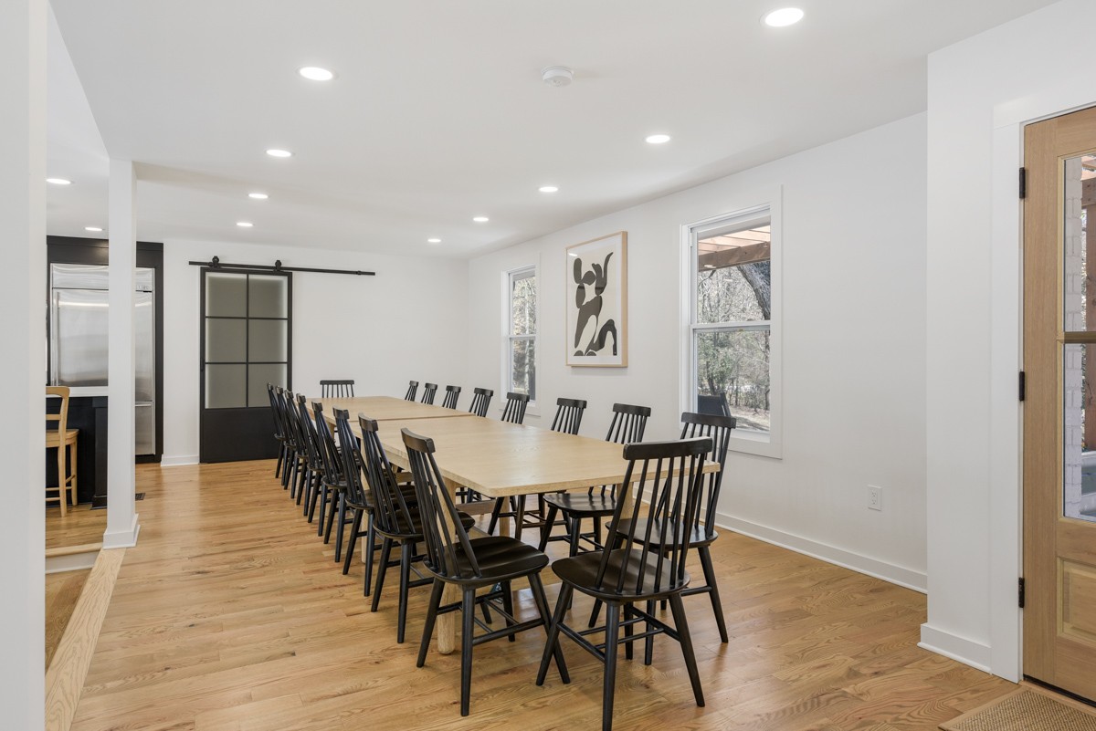 270 Hurt Road Hendersonville, TN 37075 - Photo 30 of 68 a view of a a dining room with furniture window and wooden floor