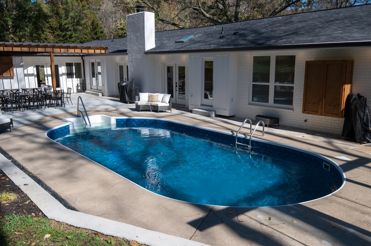 270 Hurt Road Hendersonville, TN 37075 - Photo 54 of 68 a swimming pool with outdoor seating and yard