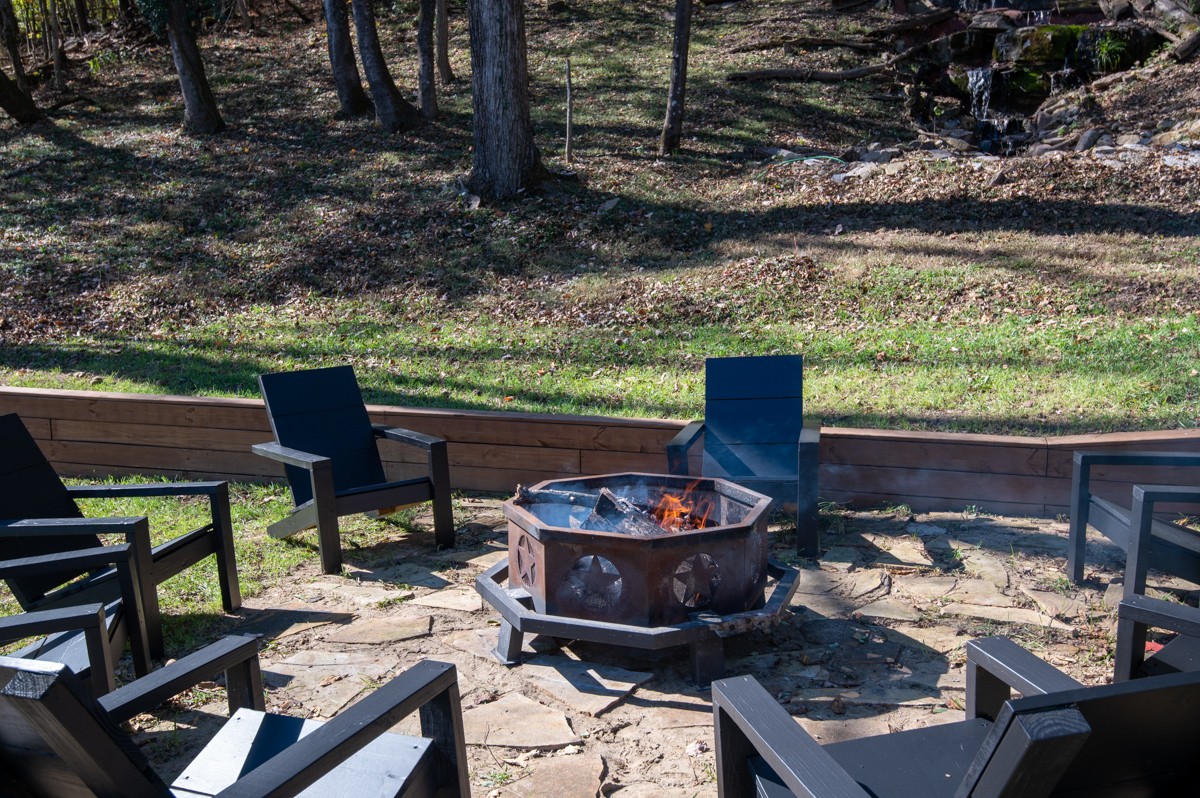 270 Hurt Road Hendersonville, TN 37075 - Photo 59 of 68 a outdoor living space with furniture and a fireplace