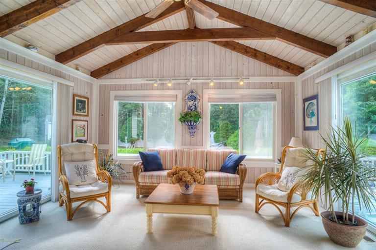 1136 Old Post Road Cotuit, MA 02635 - Photo 12 of 20 a living room with furniture and a large window