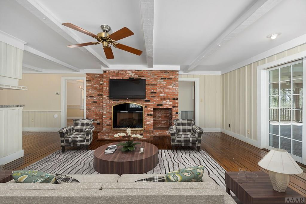 302 Whitehall Road Camden, NC 27921 - Photo 25 of 54 Virtually Staged Family Room