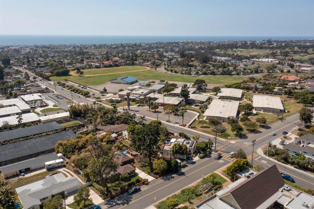 1503 Ridgeway Street Oceanside, CA 92054 - Photo 55 of 56 an aerial view of a city with lots of residential buildings