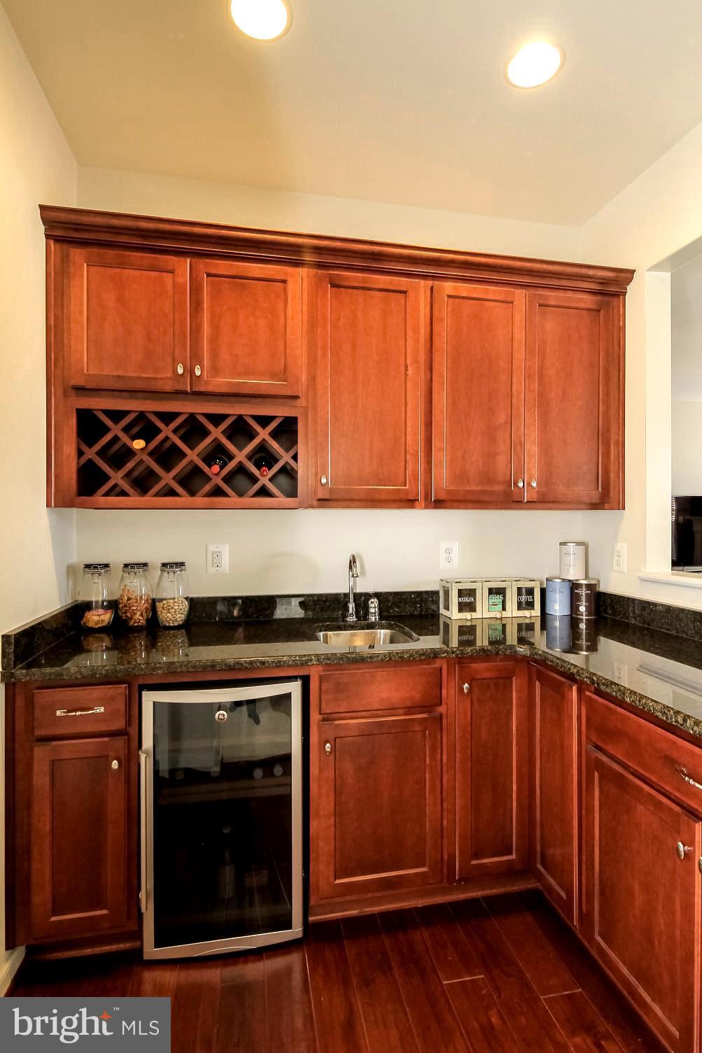6 Smelters Trace Road Stafford, VA 22554 - Photo 5 of 33 Butler's pantry/wet bar with wine fridge