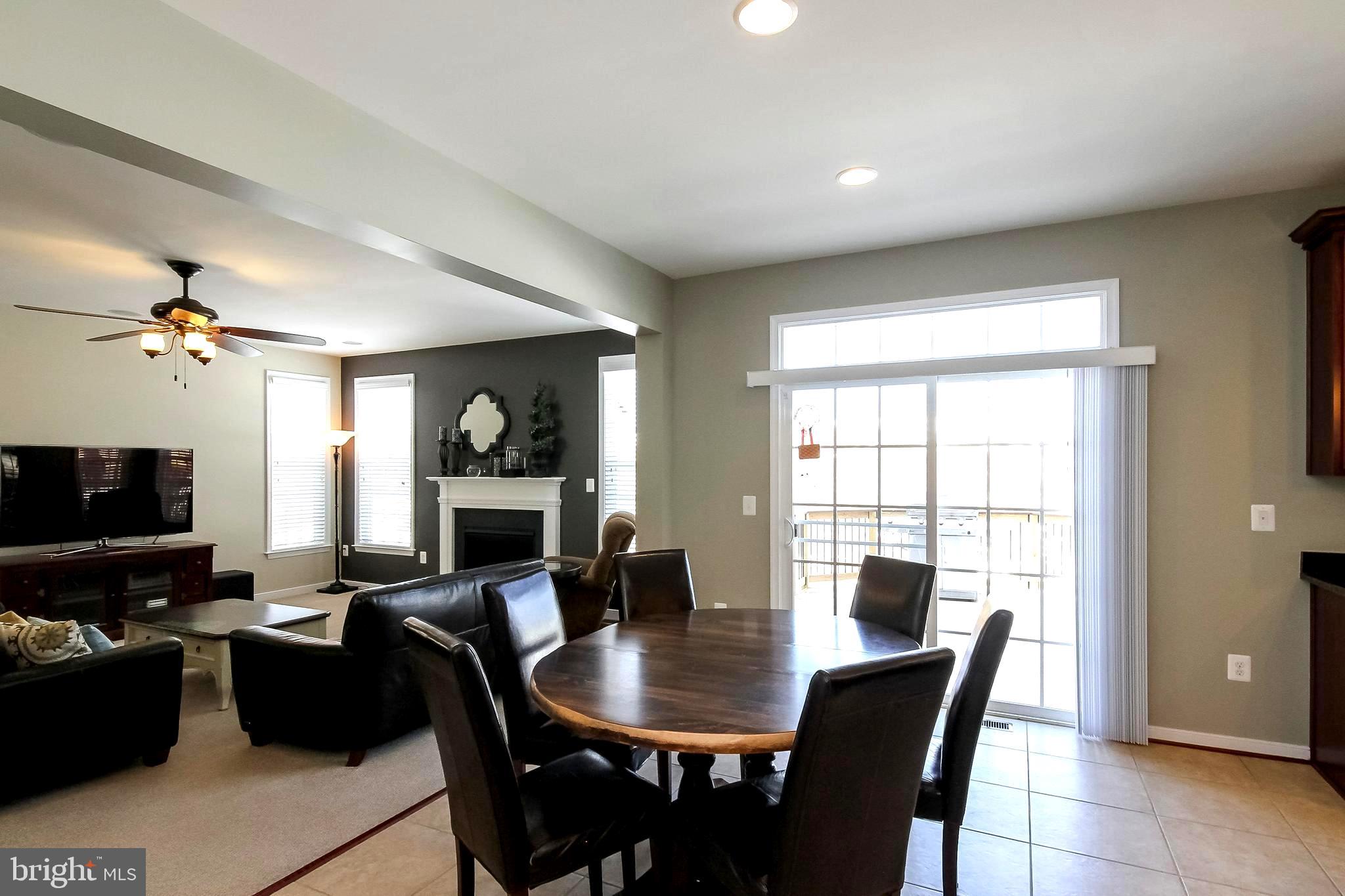 6 Smelters Trace Road Stafford, VA 22554 - Photo 8 of 33 Large informal dining area with sliders to deck