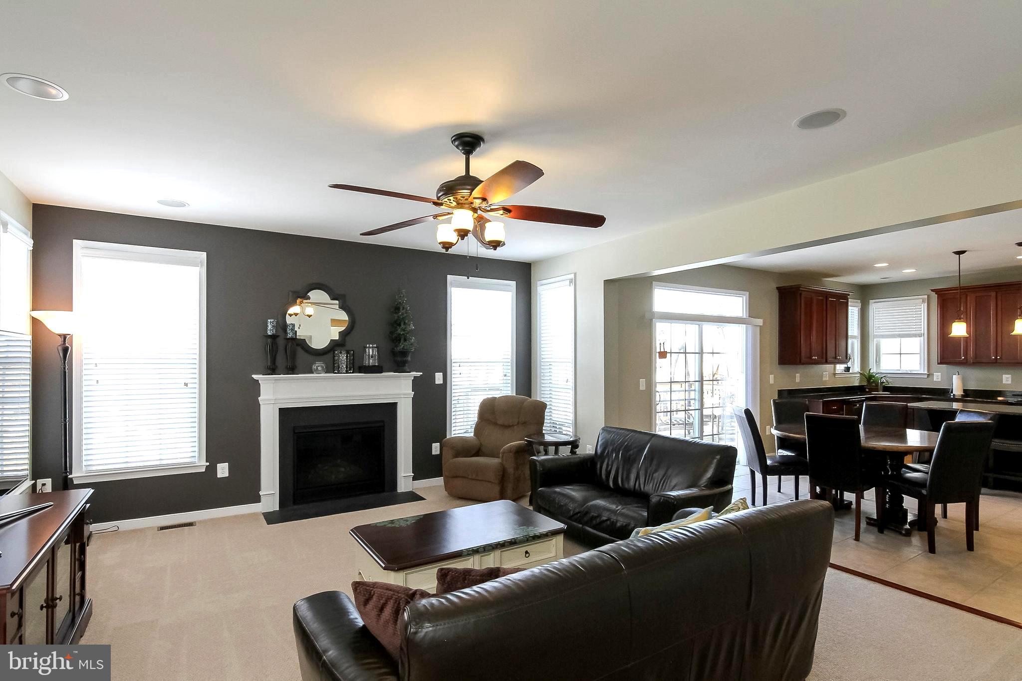6 Smelters Trace Road Stafford, VA 22554 - Photo 10 of 33 Gas fireplace and ceiling fan for comfort