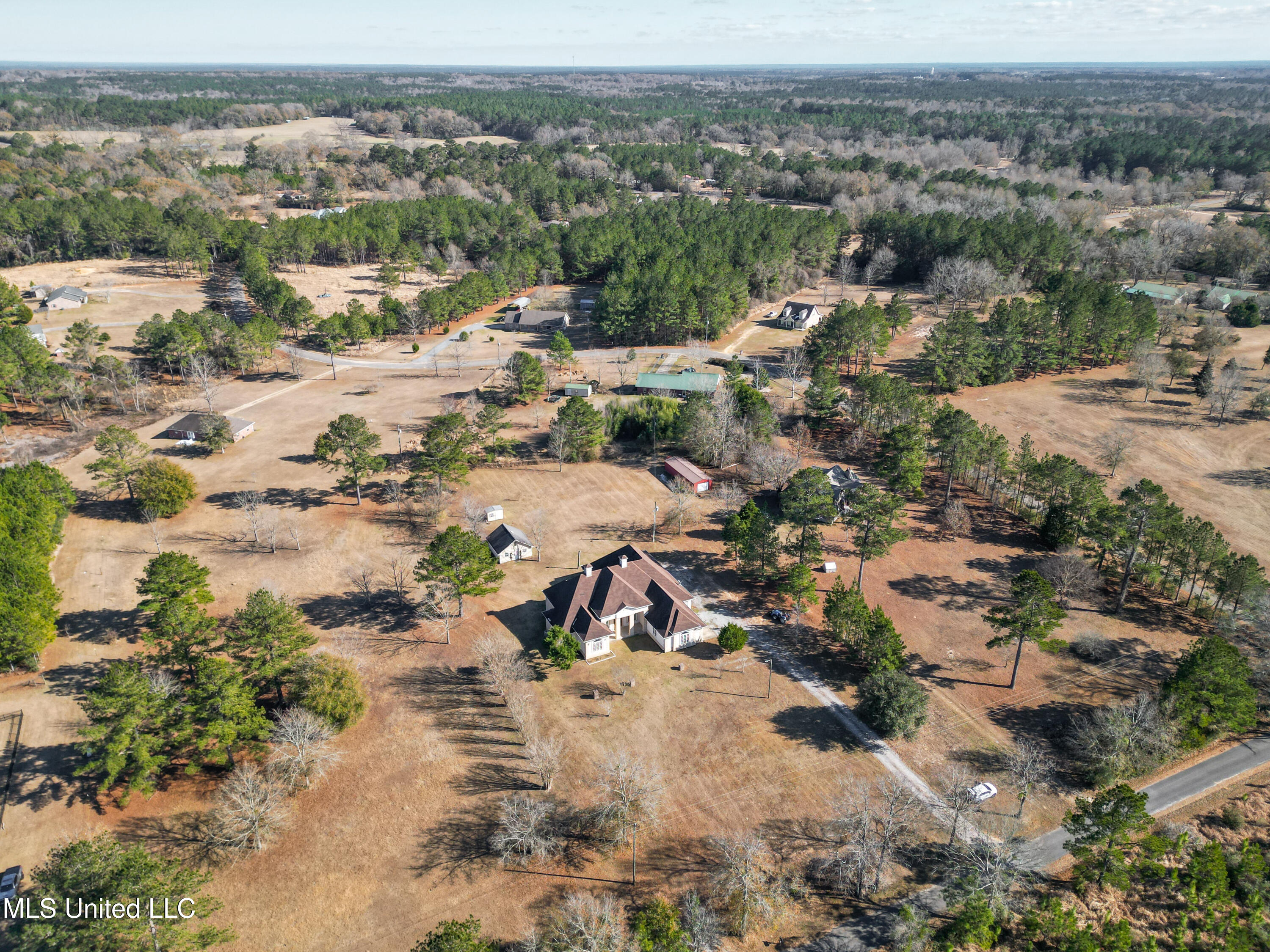 50 Duncan Hatten Road Wiggins, MS 39577 - Photo 57 of 59 57-Aerial View