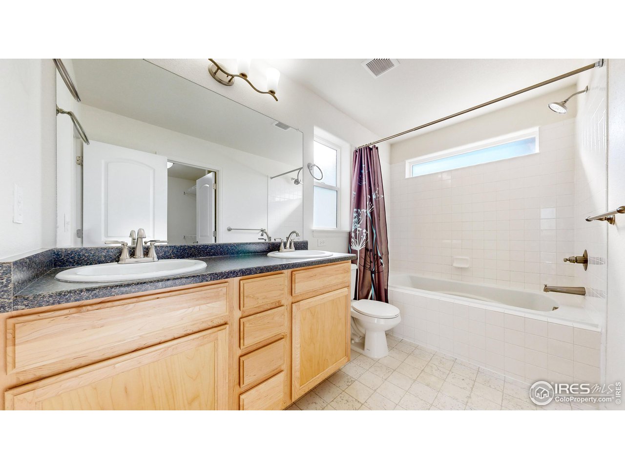 684 Takin Drive Severance, CO 80550 - Photo 25 of 38 a bathroom with a sink a toilet and a bathtub