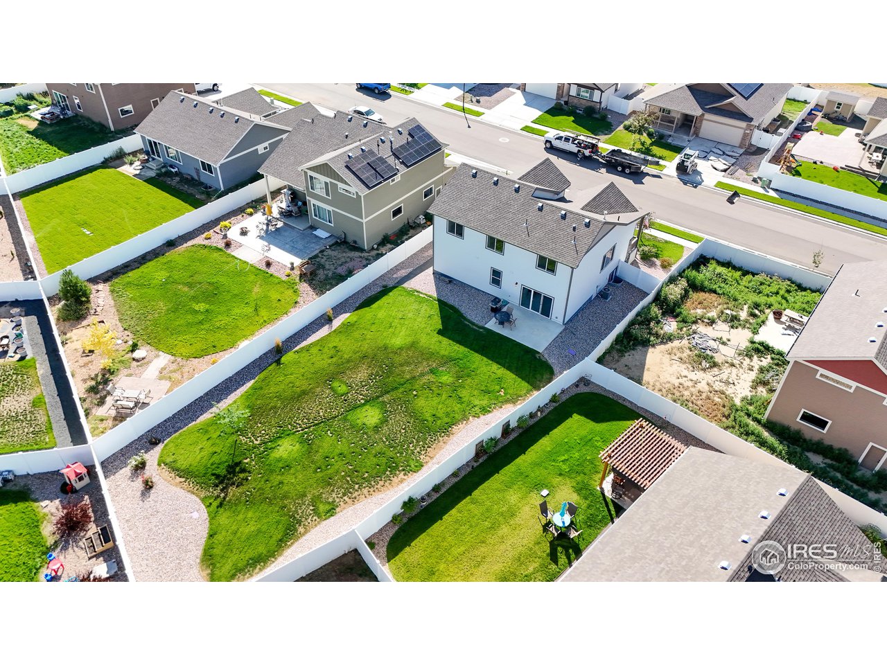 684 Takin Drive Severance, CO 80550 - Photo 36 of 38 an aerial view of a house