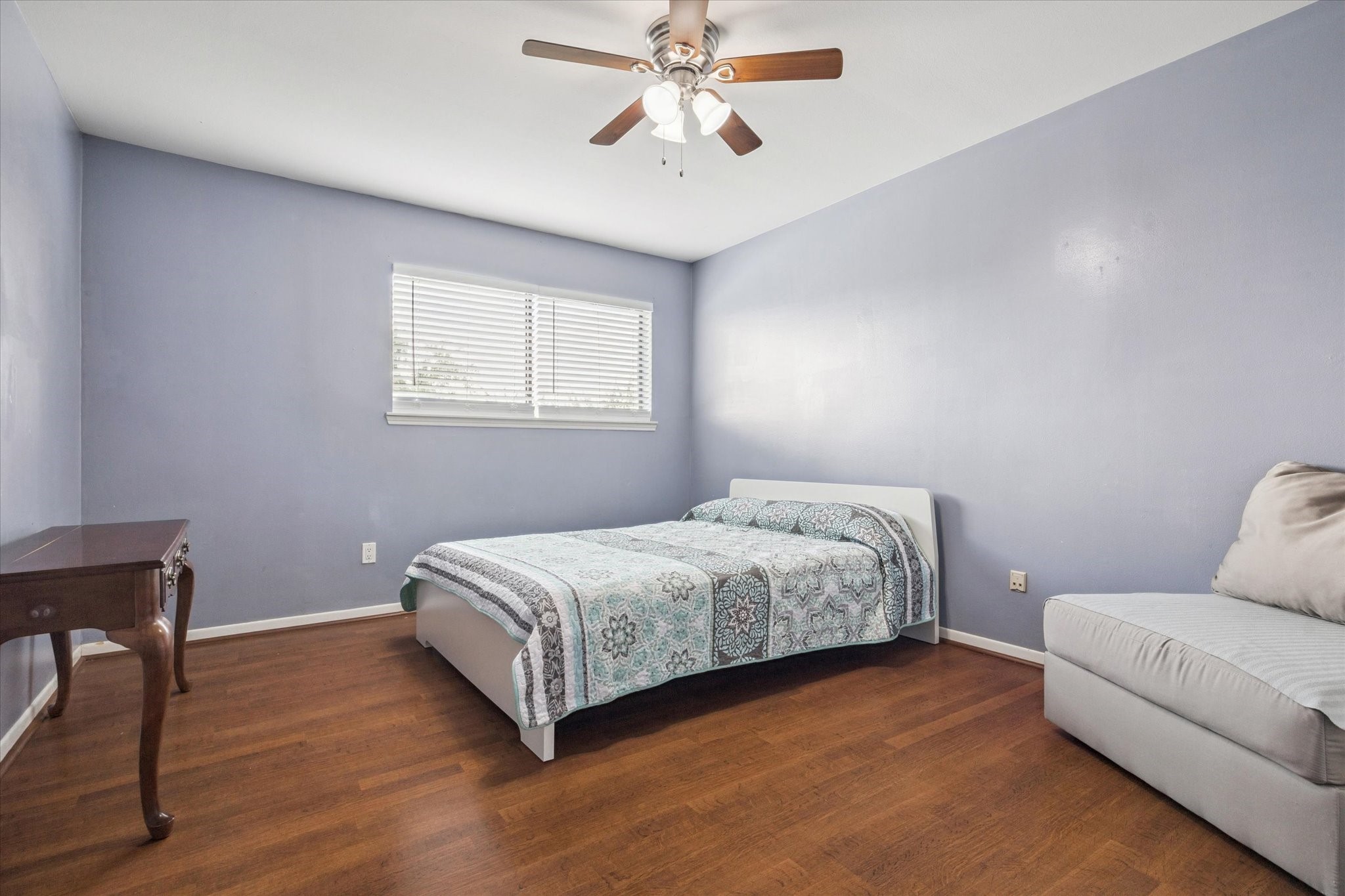 6517 Wanda Lane Houston, TX 77074 - Photo 15 of 29 Upstairs, this is the first of three large bedrooms. All bedrooms have large closets! There are two storage closets upstairs in the hallway also.
