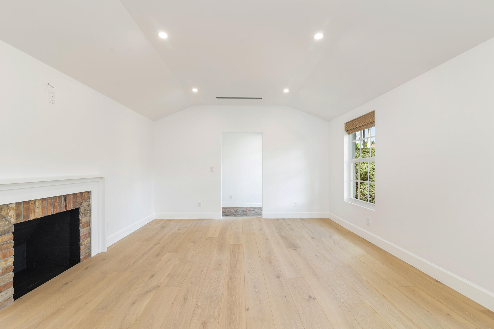 222 South County Road Palm Beach, FL 33480 - Photo 9 of 21 an empty room with windows and fireplace