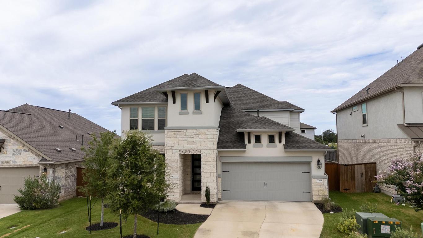 1104 Lickety Lane Georgetown, TX 78633 - Photo 2 of 40 front view of a house with a yard
