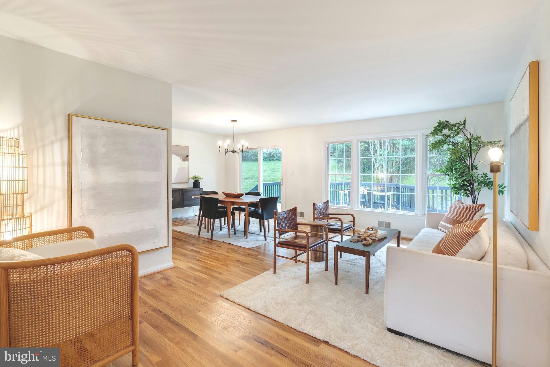 6310 Rockwell Road Burke, VA 22015 - Photo 1 of 26 Freshly Painted + Newly Finished Hardwood Floors