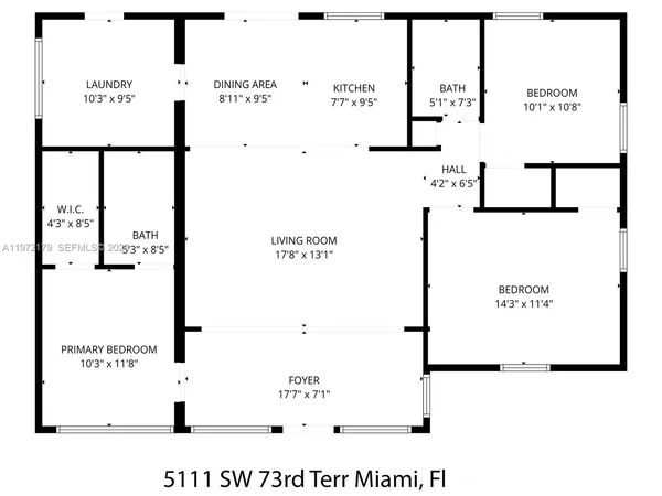 $6,500 | 5111 Southwest 73rd Terrace, Miami, FL 33143