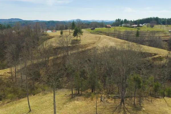 a view of an outdoor space and mountain view