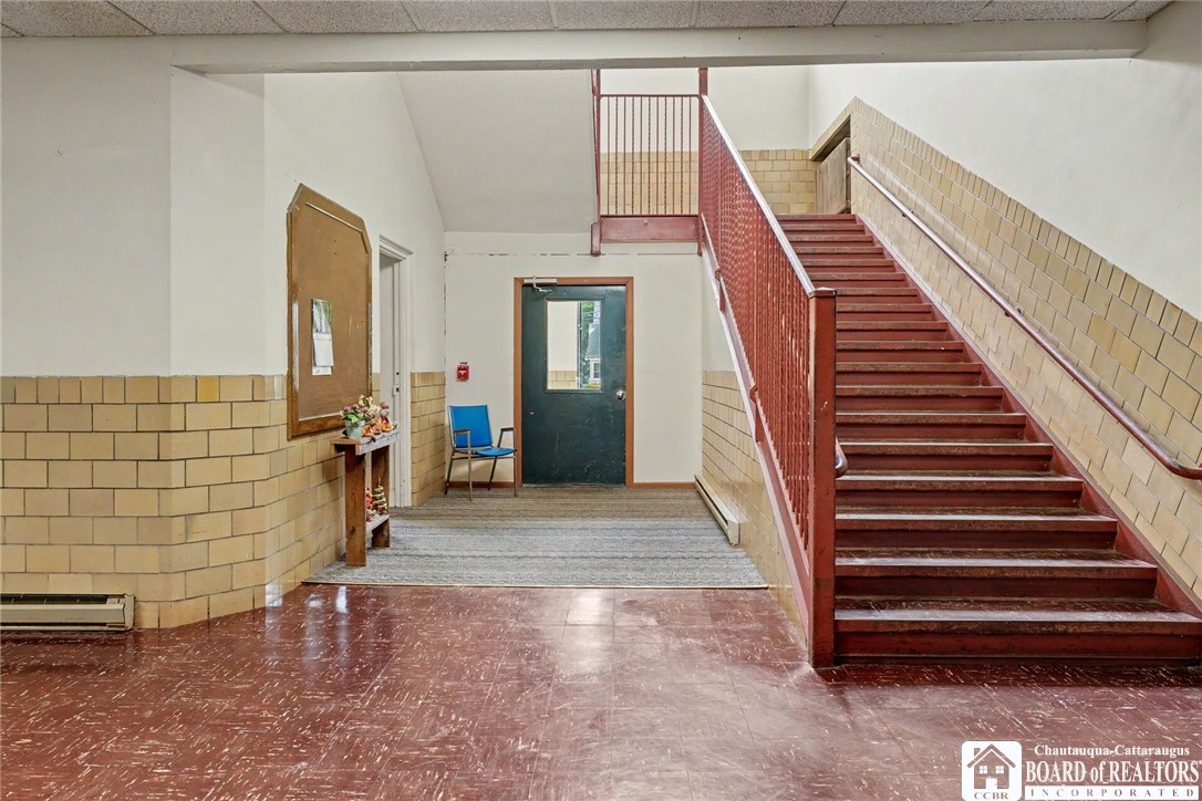305 North Work Street Ellicott, NY 14733 - Photo 15 of 45 First floor Foyer this is a total electric Building. Apartments pay for their own electric