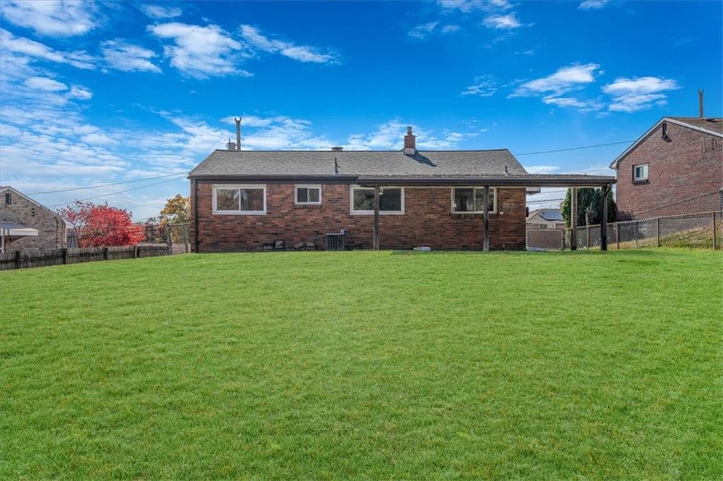 5215 Blossom Road Pittsburgh, PA 15236 - Photo 35 of 50 Yard & Covered Patio