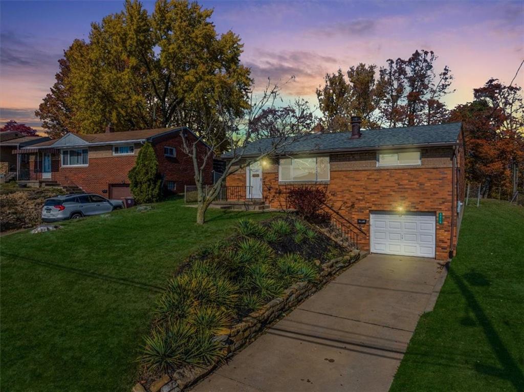 5215 Blossom Road Pittsburgh, PA 15236 - Photo 50 of 50 Twilight Front View