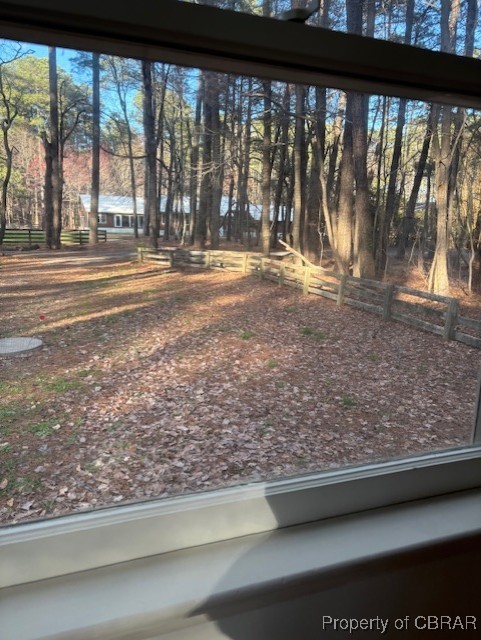 171 Lillys Neck Road Moon, VA 23119 - Photo 17 of 38 View of yard with fence