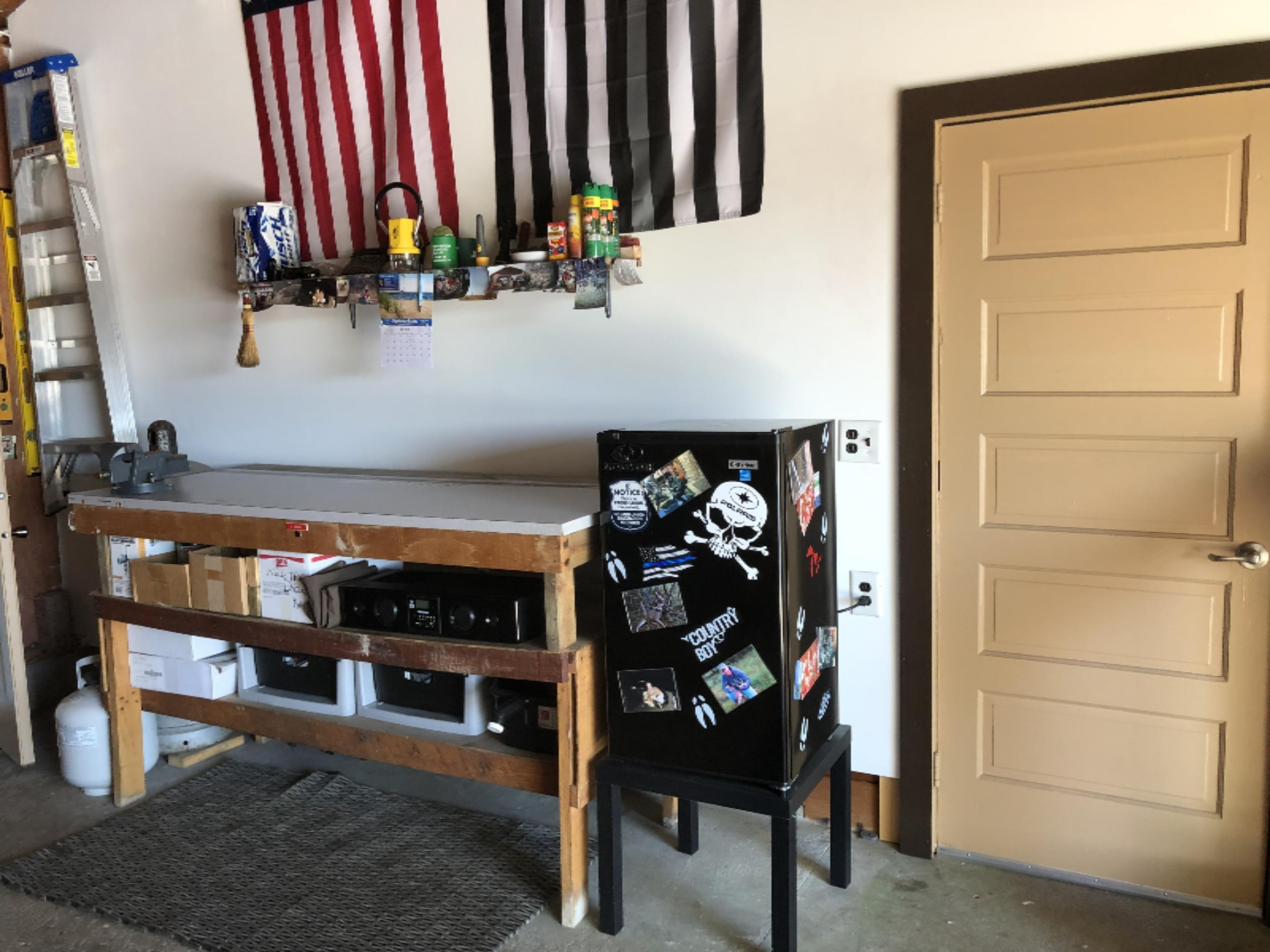 4219 North High Bridge Road Brethren, MI 49619 - Photo 18 of 36 Workbench included